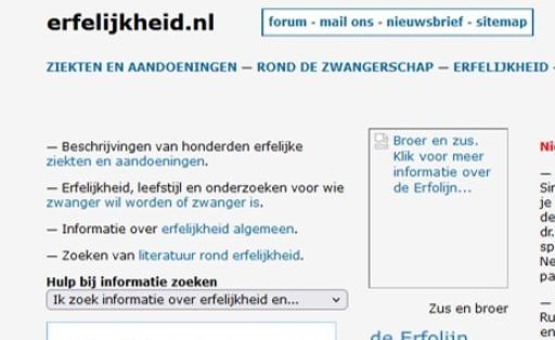 Erfelijkheid.nl in 2000