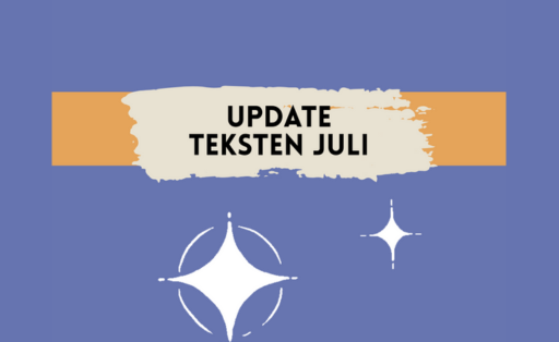 Update teksten juli